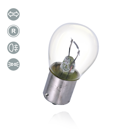 Лампа ПР P21W (12V и 24V)