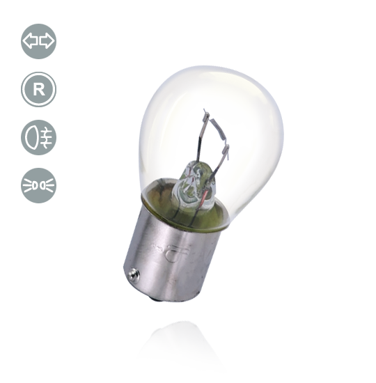 Лампа ПР P21W (12V и 24V)