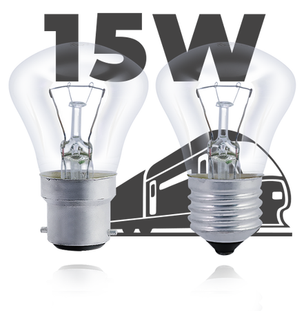 Лампа накаливания Ж 15W (54V/110V)