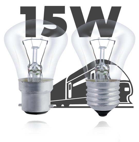 Лампа накаливания Ж 15W (54V/110V)