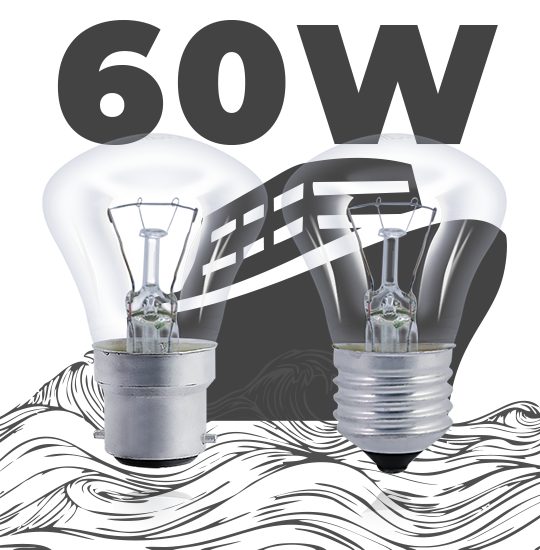 Лампа накаливания С 60W