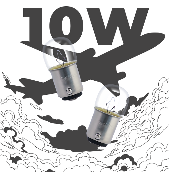 Лампа самолетная СМ 10W