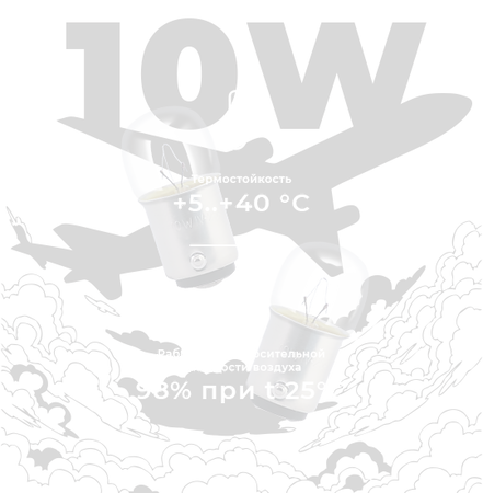 Лампа самолетная СМ 10W