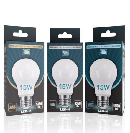 Лампа светодиодная LED-M A65