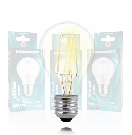 Лампа филаментная LED-F A60