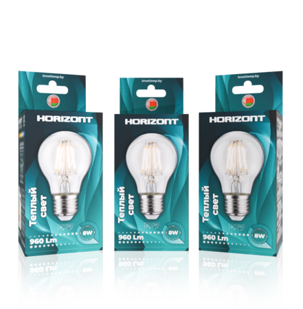 Лампа филаментная LED-F A60