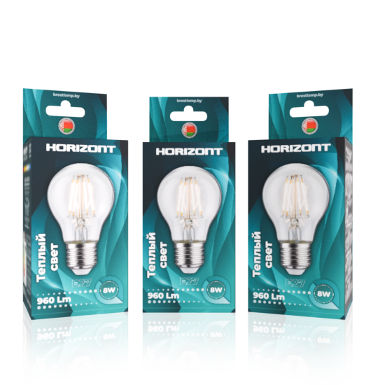 Лампа филаментная LED-F A60