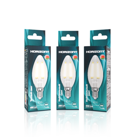 Лампа филаментная LED-F C37