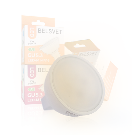 Лампа светодиодная LED-M MR16 GU5.3