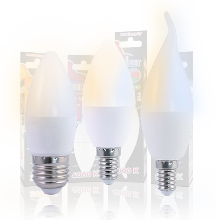 Лампа светодиодная LED-M C37